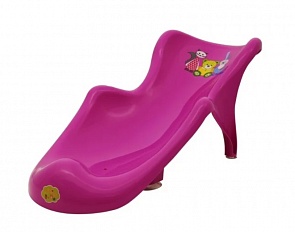 Горка для купания Mishka розовая (Maltex, 5399_розовый)